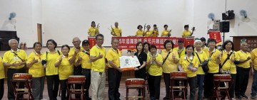 志工團隊鼓聲樂韻飄揚 伴玉醫住民溫馨時光